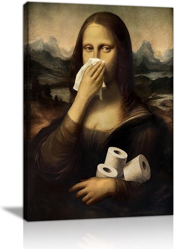 Ironisches mona lisa - ironisches,