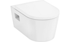 hansgrohe Wand-WC-Set EluPura Original S weiß mit WC-Sitz