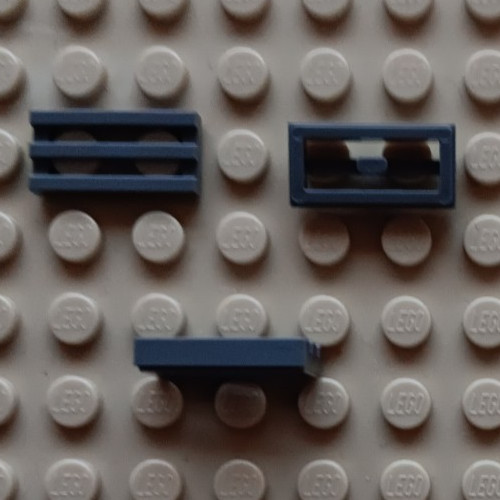 10x lego fliese 1x2 gitter - lego,