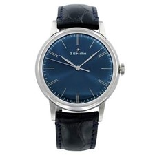 Zenith Elite 6150 Automatik 42 mm, Ref. 03.2272.6150/51.C700, Blue Dial, B+P