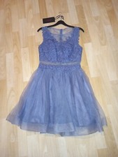 Laona Kleid XS 34 Abiball Ballkleid Jugendweihe Festlich Farbe: blau frost lilac