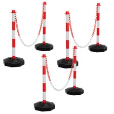 Absperrpfosten Absperrbaken Absperrung Standfuß Poller PVC Absperrpoller