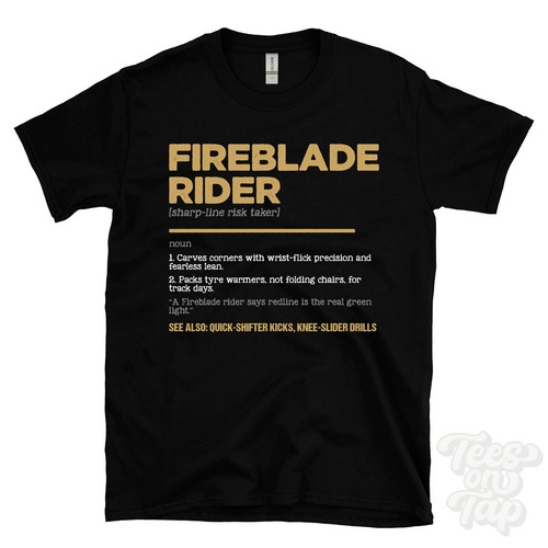 Fireblade rider shirt - t-shirt,