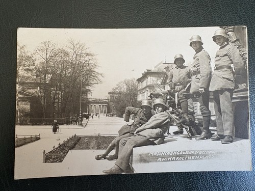 Postkarte fotokarte revolution - postkarte,