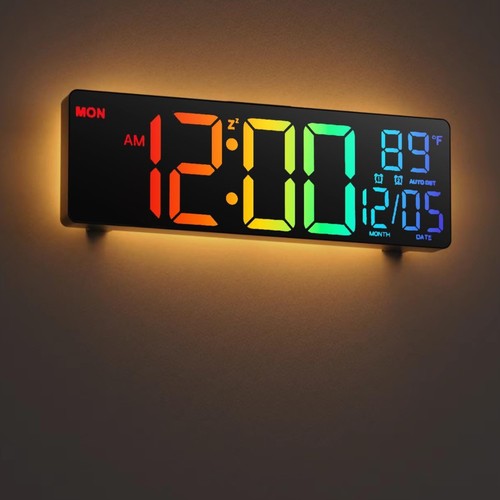 Digitale wanduhr zoll led - digitale, 11