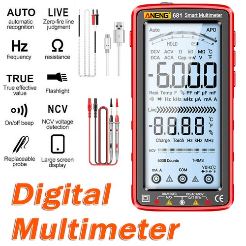 Auto ranging smart lcd - auto,