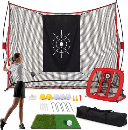 Golf trainingsnetz 10x7ft - golf,