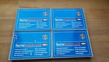 fischertechnik 4 x u-t2 vollständig super Zustand + Anleitungen + Blister 30607