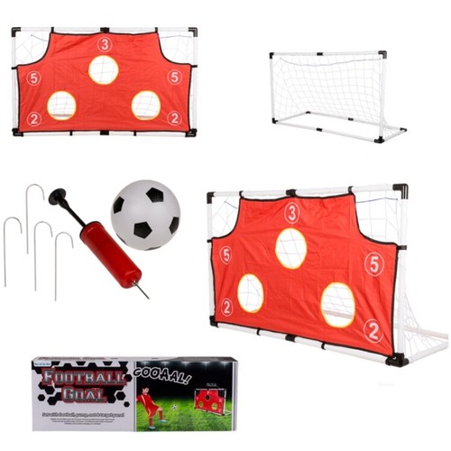 Fußballtor set komplett mit - fußballtor-set,