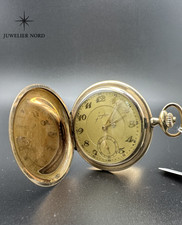 Junghans Taschenuhr vergoldet