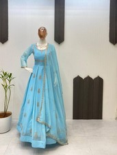 Salwar Kameez indisch pakistanisch Hochzeit Party Kleidung Kleid Anarkali...