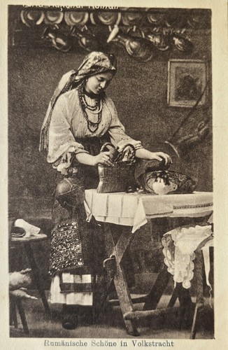 Romania rumänien frau tracht - rumänien,