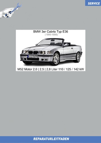 Bmw 3er cabrio m52 - (1990-1998),