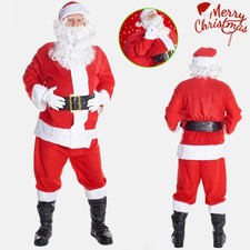 Weihnachtsmann Kostüm Rotes Weihnachtskostüme Kostüme Nikolauskostüm mit Mütze