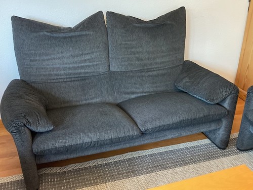 Cassina maralunga zweisitzer - cassina, maralunga,