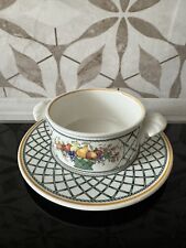 Suppentasse und Unterteller Teller Suppe Tasse von Villeroy & Boch Basket