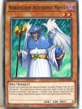 Yugioh - 1x #009 Nordischer Aszendent Mimir - LEHD-B - Legendary Hero Decks