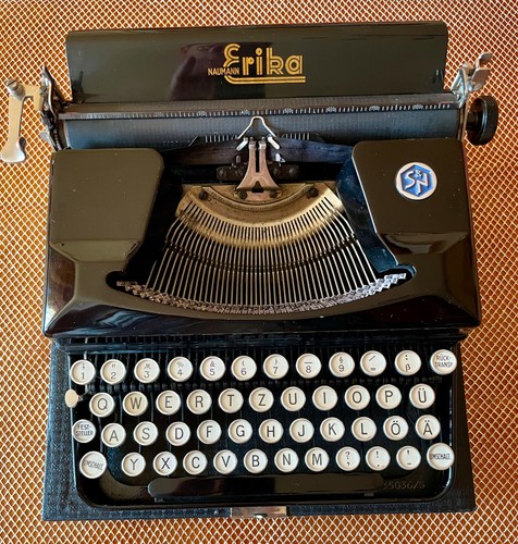 Kofferschreibmaschine erika - kofferschreibmaschine,