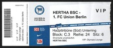 Ticket | 2012/13 | Hertha BSC Berlin - 1.FC Union Berlin | 2.Bundesliga