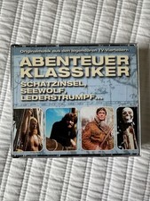 ABENTEUER KLASSIKER - SCHATZINSEL/SEEWOLF/LEDERSTRUMPF... 2 CD'S TV-VIERTEILER
