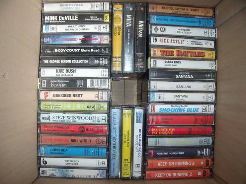 Tape musikkassetten sammlung - musikkassetten,