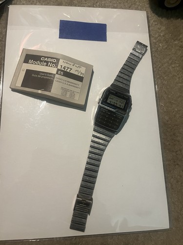 Casio data bank 150 calculator - bank,