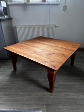 Couchtisch Stubentisch Tisch Massivholz Echtholz 105x105x50