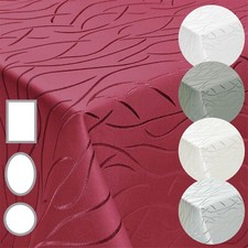 TISCHDECKE BÜGELFREI STOFF
