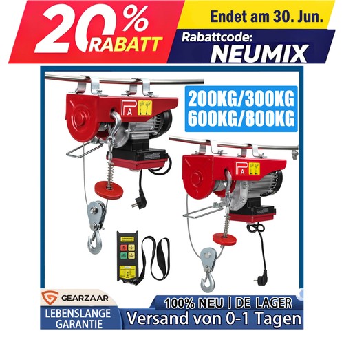 230v elektrische seilhebezug - elektrische,