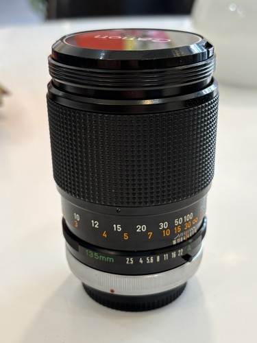 Canon lens objektiv 135mm - canon,