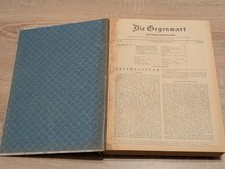 Altes Buch Die Gegenwart Eine