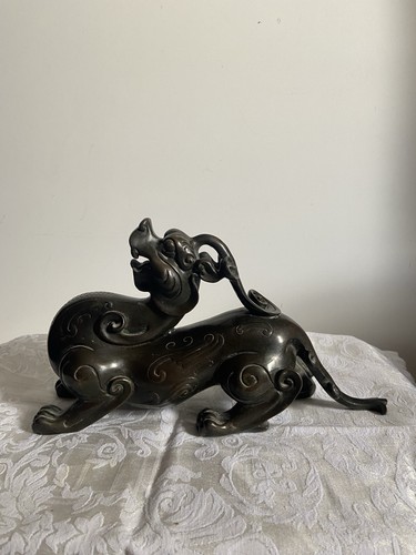 China bronze figur - bronze, mythisches
