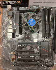 PC Bundle: ATX Mainbaord Gigabyte GA-Z170XP-SLI + CPU IntelCore i5 6500 + Lüfter