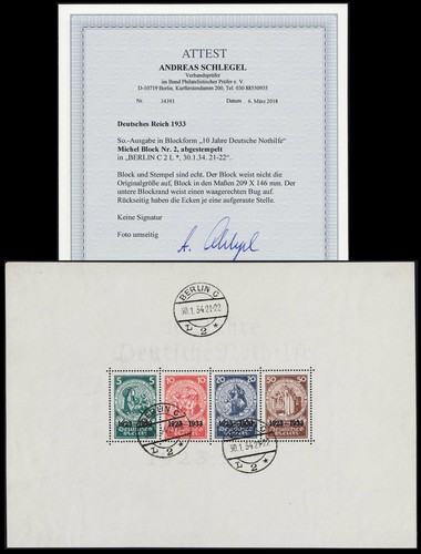 Deutsches reich block - deutsches,