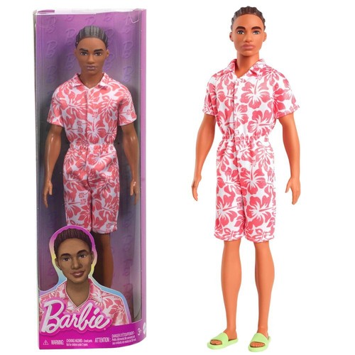 Ken puppe coral style barbie - style, |