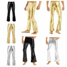 Herren Metallic Hosen