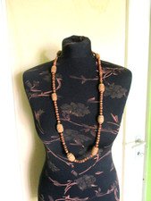 Halskette Holz Perlenkette