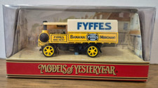 Y8 C 1917 YORKSHIRE STEAM WAGON FYFFES Models of Yesteryear Matchbox in N Box