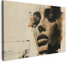 Großes Abstraktes Leinwand