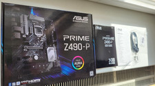 ASUS Prime Z490-P Mainboard Intel LGA 1200 Sockel OVP komplett mit IO-Shield
