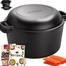 Gusseisen Dutch Oven Topf mit