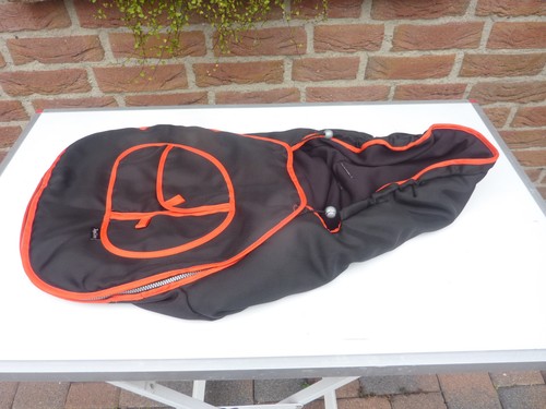 Fußsack schwarz rot für - rot,