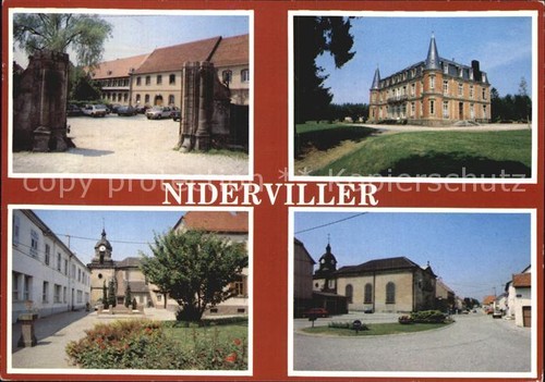 Niderviller kirche schloss - kirche,