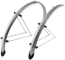 28" Fahrradschutzbleche Silber