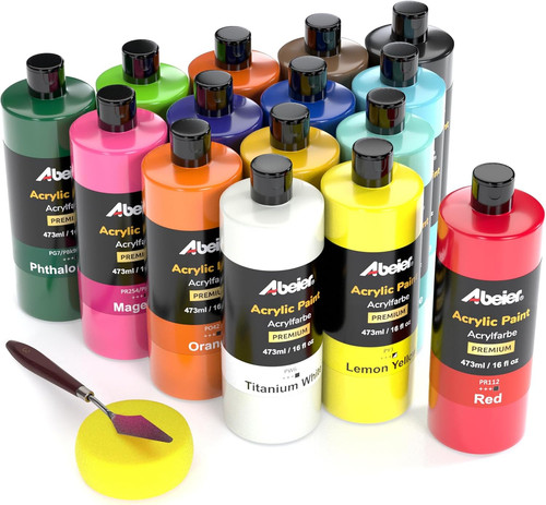 Acrylfarben set farben 473 - 15,