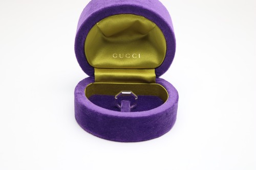 Gucci ring aus 750 - 750, weißgold