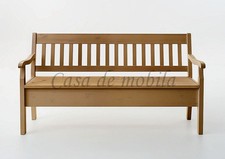 Massivholz Sitzbank 169cm
