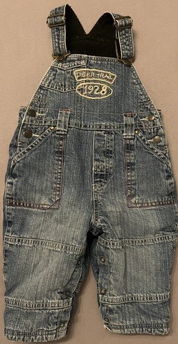 Gefütterte jeans latzhose - gefütterte,