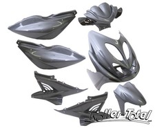 Verkleidungsset anthrazit blau metallic 9 Teile YAMAHA Aerox MBK Nitro Bodypart 