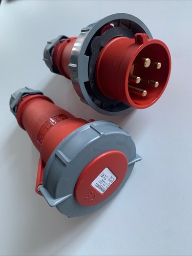 Mennekes 32a rot 415v - 415v, 3